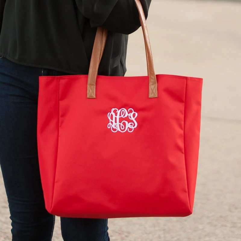 Red Tote - Personalized