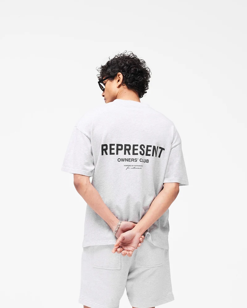 Represent Owners Club T-Shirt - Ash Grey