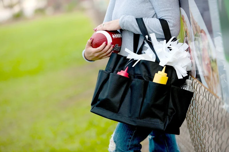 Black Carry All Bag - Personalized