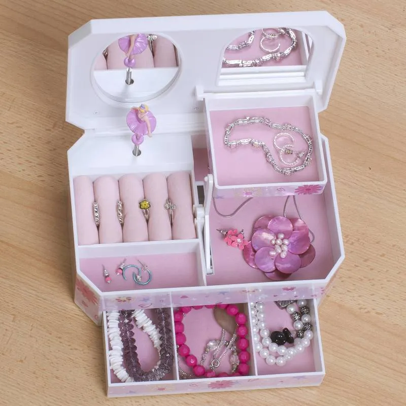 Hayley Musical Ballerina Jewelry Box