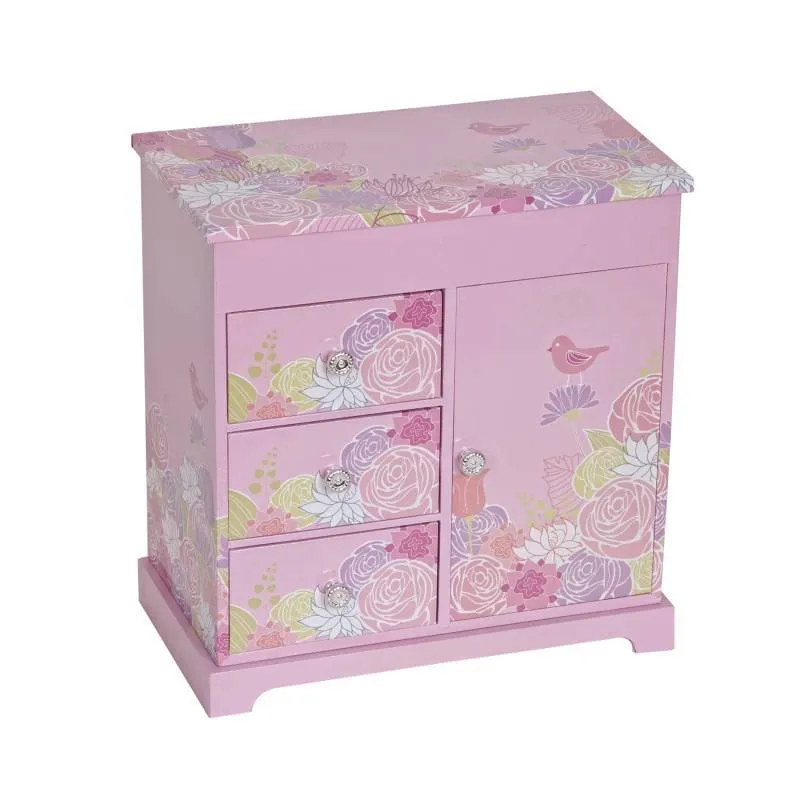 Pearl Musical Ballerina Jewelry Box