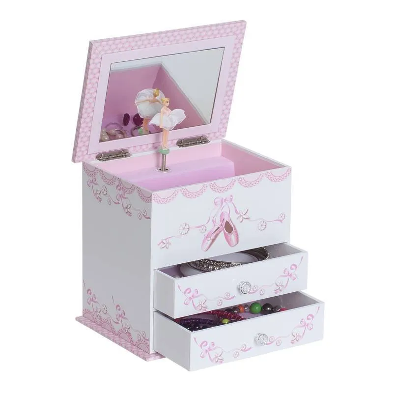Angel Ballerina Musical Jewelry Box