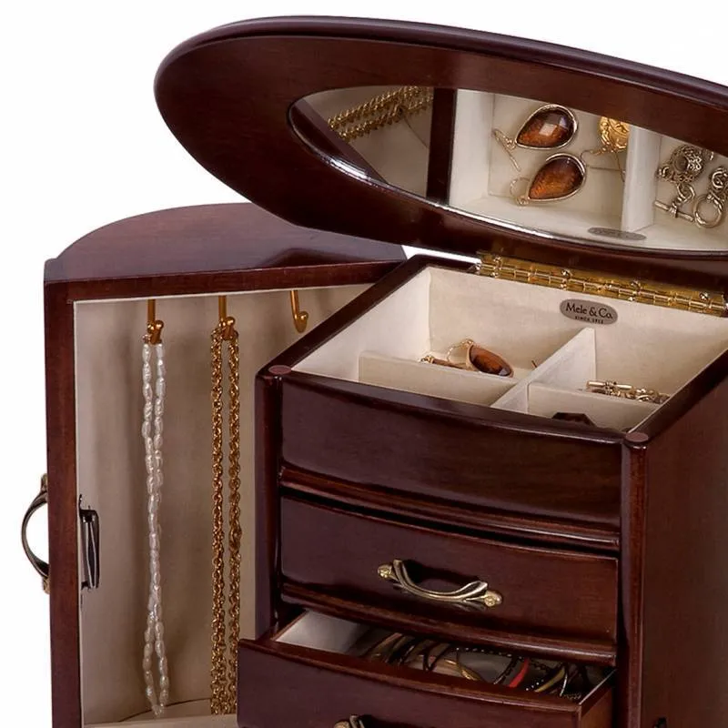 Heloise Wooden Jewelry Box