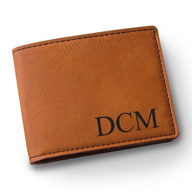 Rawhide Personalized Leatherette Wallet