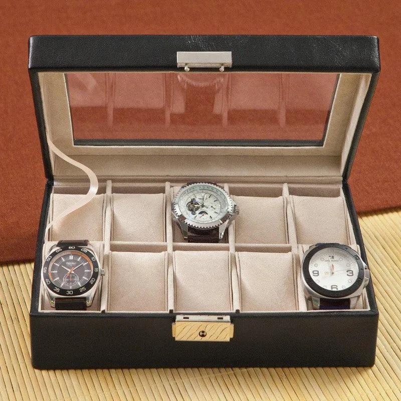 Monogrammed Watch Box