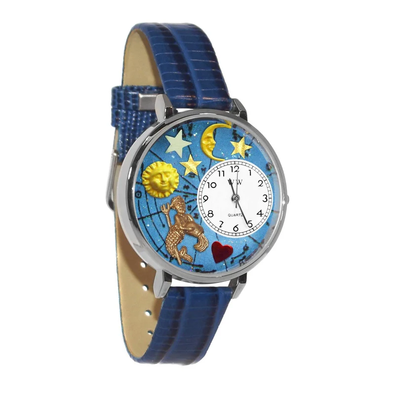 Aquarius Watch in Silver (Large)