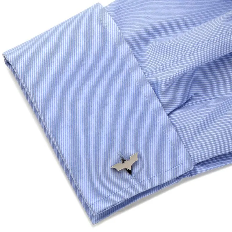 Stainless Steel Dark Knight Cufflinks