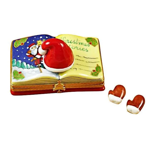 Christmas Book "Christmas Stories" Limoges Box by Rochard™