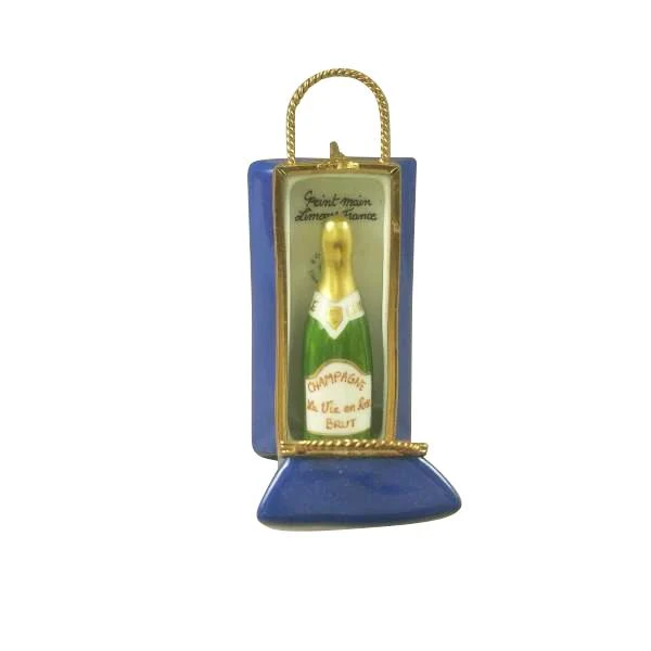 Paris by Night Gift Bag with Champagne Limoges Box by Rochard™