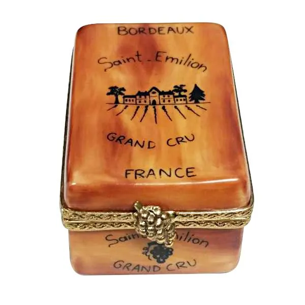Bordeaux Tasting Crate Limoges Box by Rochard™