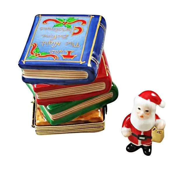 Twas the Night Before Christmas Stack Limoges Box by Rochard™
