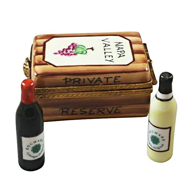 Napa Valley Wine Crate Limoges Box by Rochard™