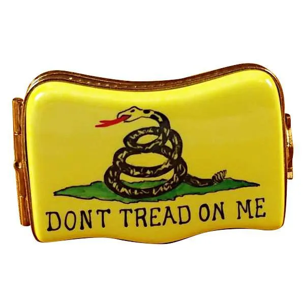 Don't Tread On Me Flag Limoges Box by Rochard™