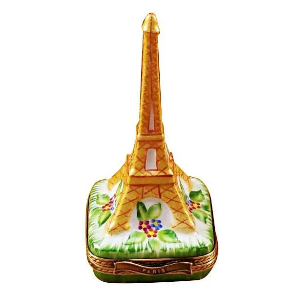 Gold Eiffel Tower Limoges Box by Rochard™