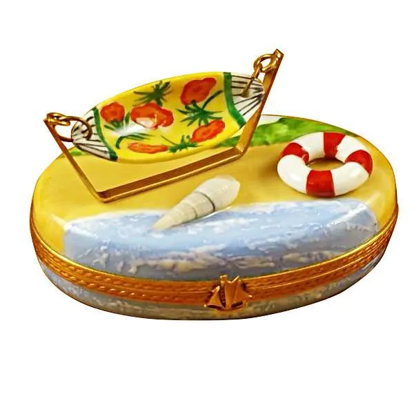 Beach Hammock Limoges Box by Rochard™