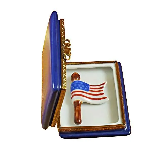 American Passport Limoges Box by Rochard™