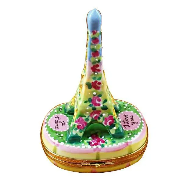 Romantic Eiffel Tower Limoges Box by Rochard™