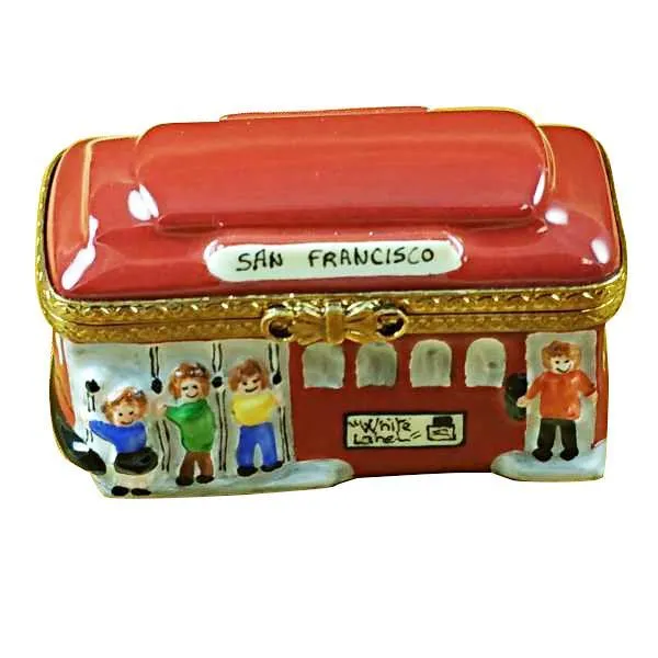 San Francisco Cable Car Limoges Box by Rochard™