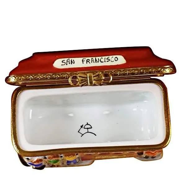 San Francisco Cable Car Limoges Box by Rochard™