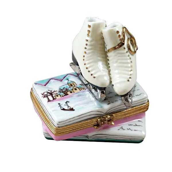Skates On Book Limoges Box by Rochard™