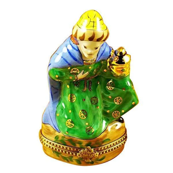 Wiseman-Green Coat Limoges Box by Rochard™
