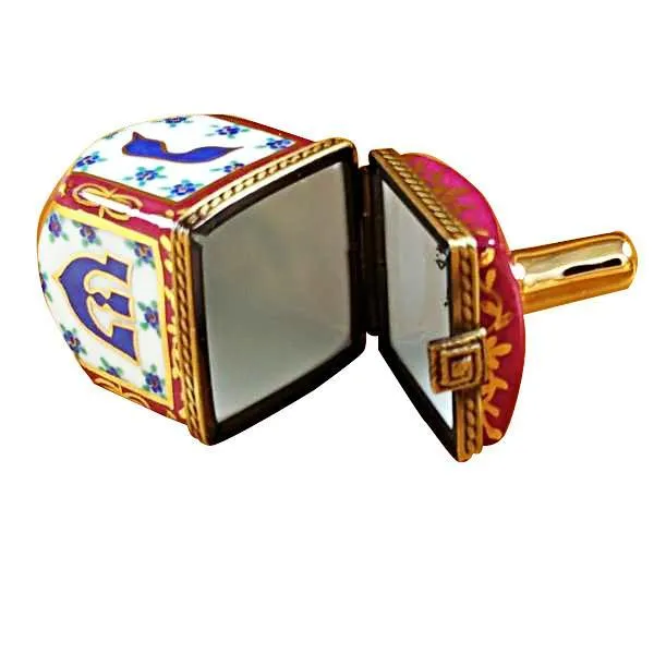 Dreidel Blue/Maroon Limoges Box by Rochard™
