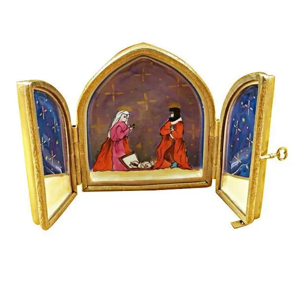 Nativity- Triptych Limoges Box by Rochard™