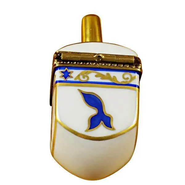 Dreidel - White Limoges Box by Rochard™