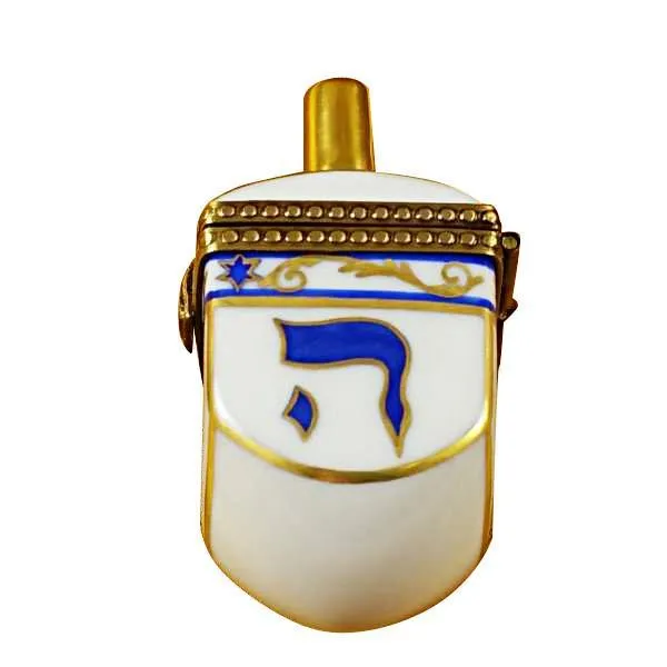 Dreidel - White Limoges Box by Rochard™