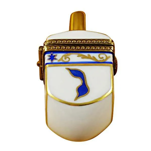 Dreidel - White Limoges Box by Rochard™