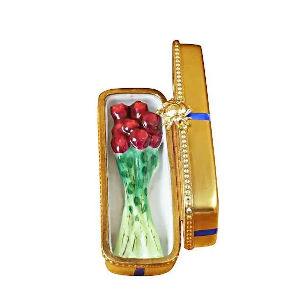 Rose Box Gold Limoges Box by Rochard™