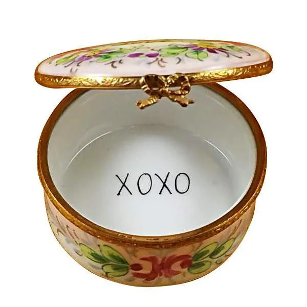 Round - With Love - Studio Collection Limoges Box by Rochard™