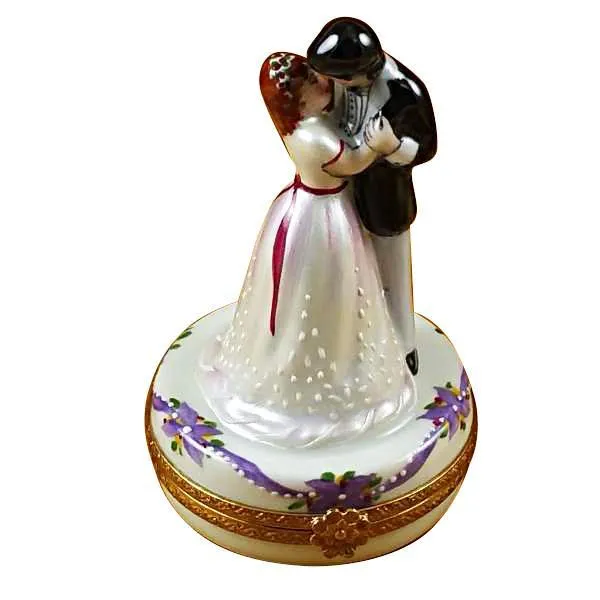 Dancing Bride & Groom Limoges Box by Rochard™