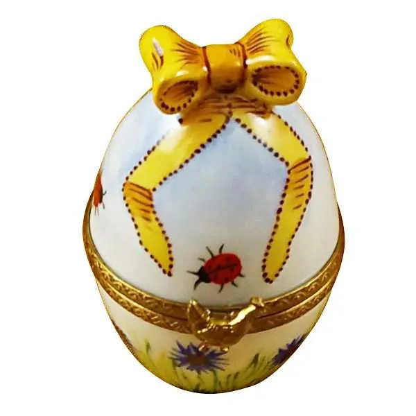 Egg with Bow & Chicken Limoges Box by Rochard™