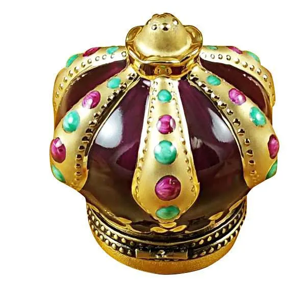 Crown With Jewels Limoges Box by Rochard™