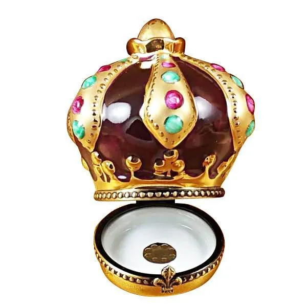 Crown With Jewels Limoges Box by Rochard™
