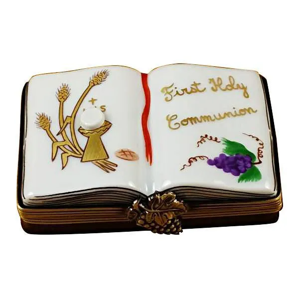 First Holy Communion Book Limoges Box by Rochard™ by Rochard