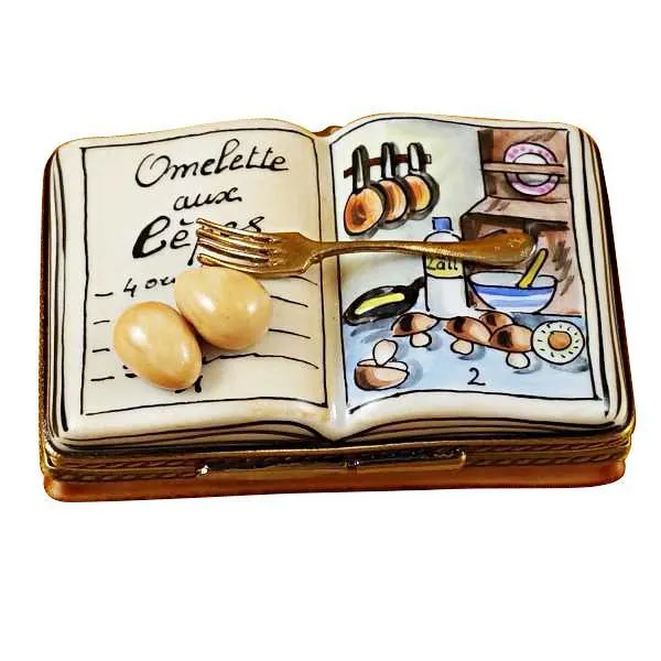 Cookbook - Omelet Limoges Box by Rochard™