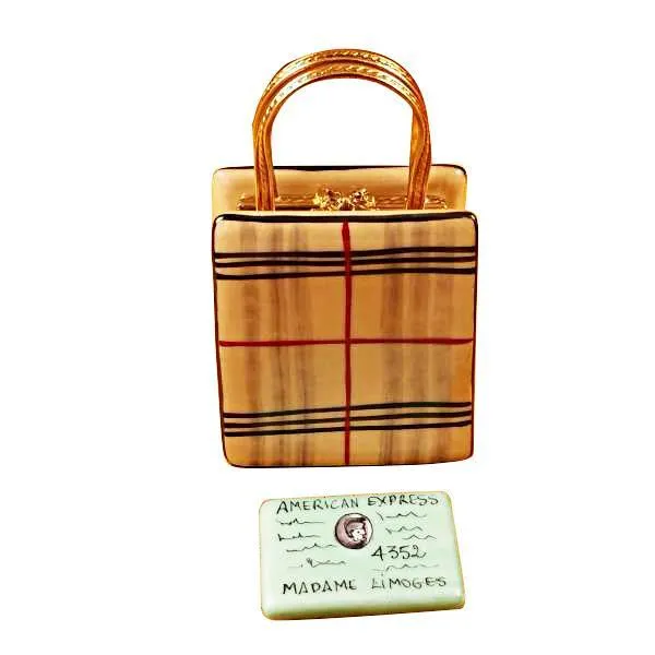 Designer Shopping Bag Limoges Box by Rochard™