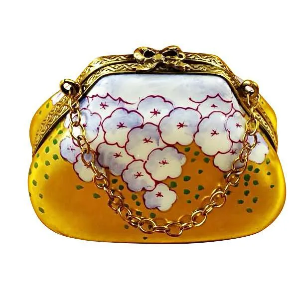 Purse Hydrangea Limoges Box by Rochard™