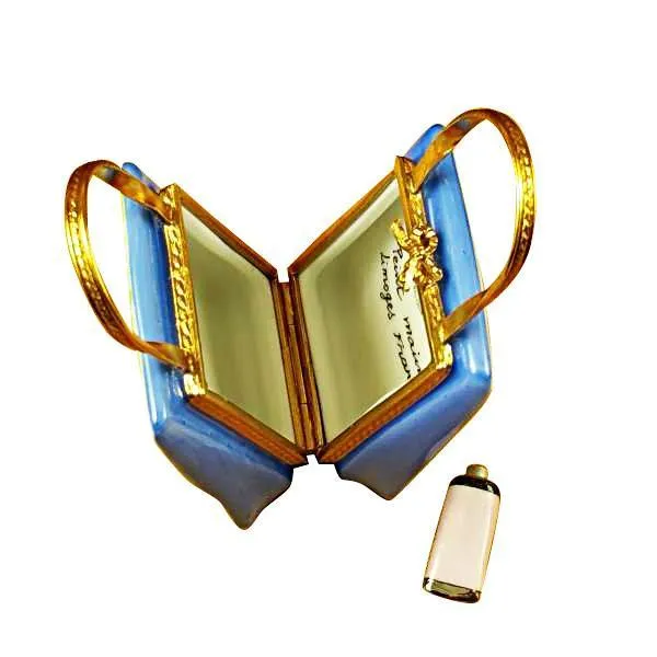 Monet Bag With Bridge And Water Lily Limoges Box by Rochard™