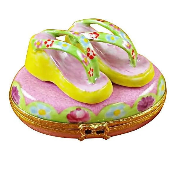 Beach Sandals Limoges Box by Rochard™