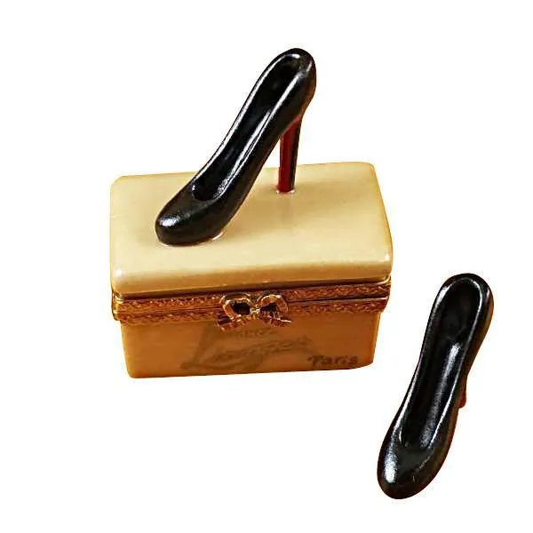 Shoe Box With Stilettos Limoges Box by Rochard™