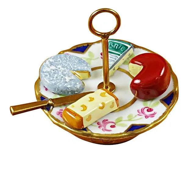 Cheese Plate Limoges Box by Rochard™