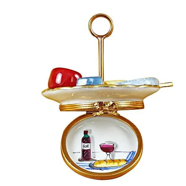 Cheese Plate Limoges Box by Rochard™