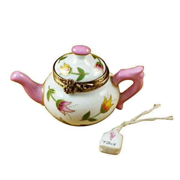 Teapot Tulips Limoges Box by Rochard™