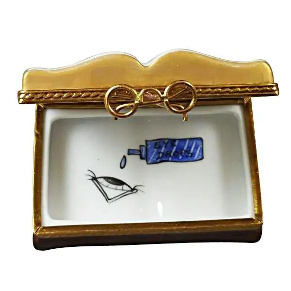 Ophthalmologist/Eye Doctor Book Limoges Box by Rochard™