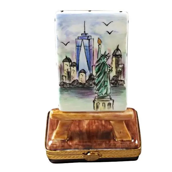 Freedom Tower Easel Limoges Box by Rochard™