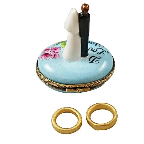 Bride and Groom Limoges Box by Rochard™