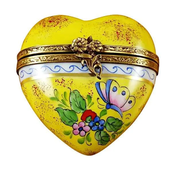 Butterfly Heart Limoges Box by Rochard™
